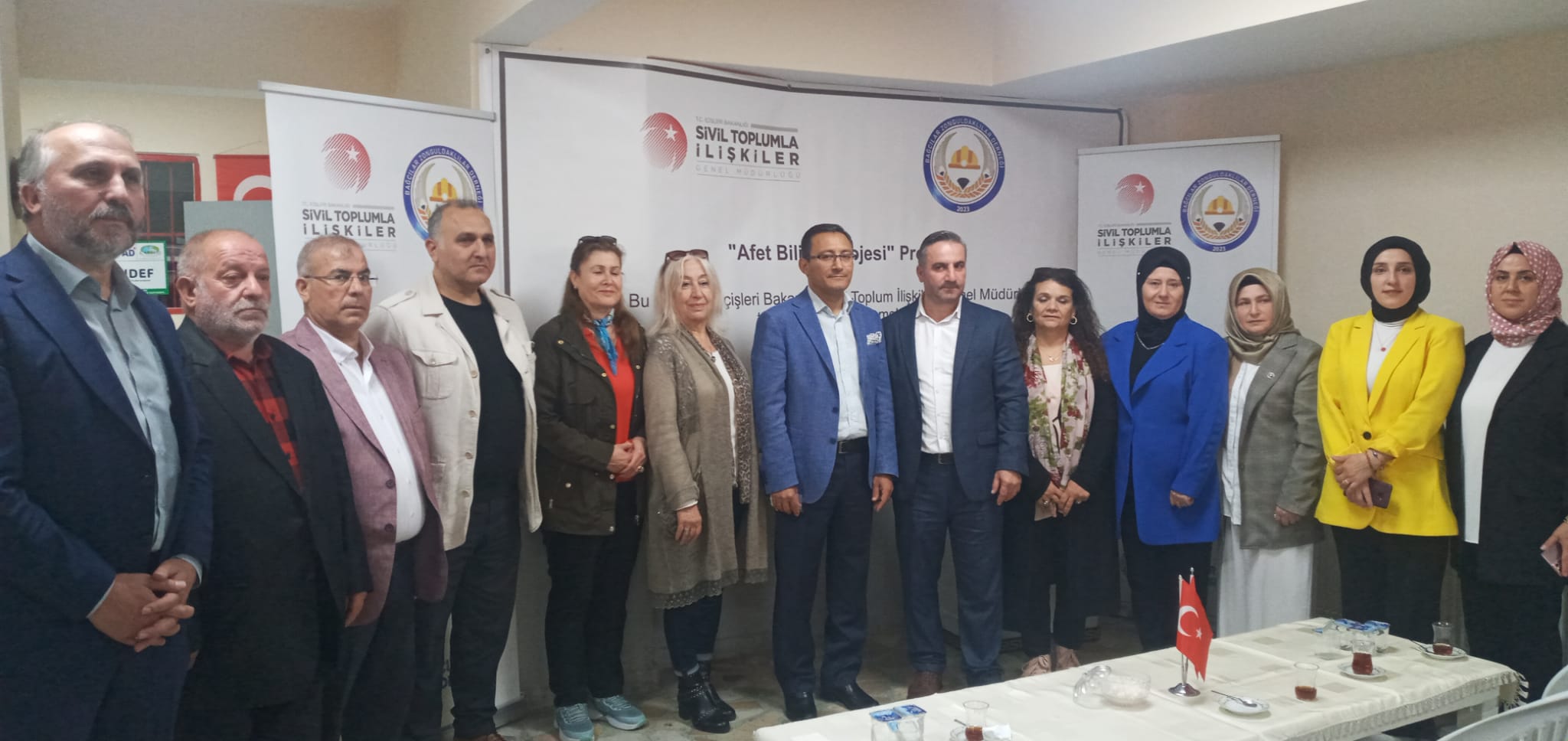 İçişleri Bakanlığı'nın desteklediği 'Afet bilinci eğitim projesi'nin lansmanı Bağcılar Zonguldaklılar