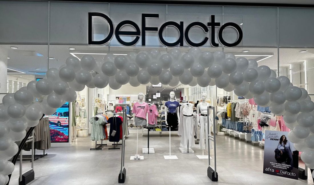DeFacto yeni mağazasını Denizli Çamlık Forum AVM’de açtı