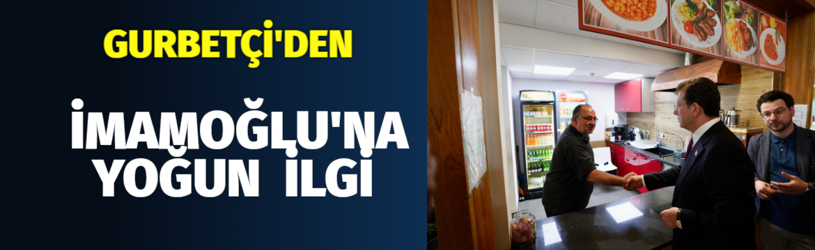 TBB ve İBB Başkanı Ekrem İmamoğlu, Almanya’daki üçüncü gününde Düsseldorf