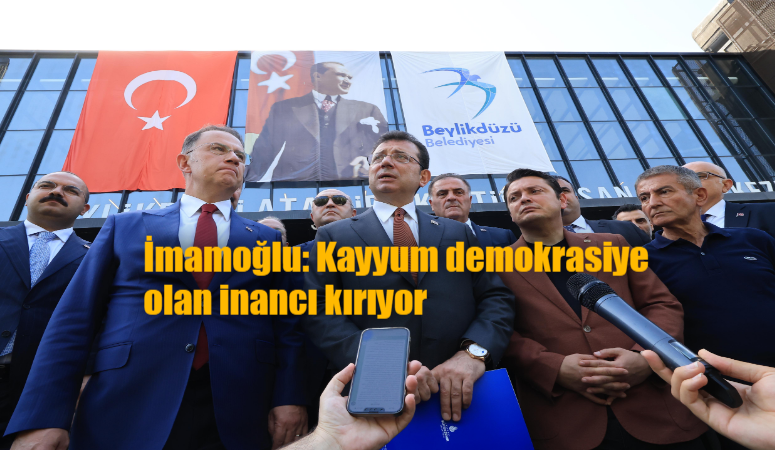 İBB Başkanı Ekrem İmamoğlu, gözaltına alınarak yerine kayyum atanan Hakkari