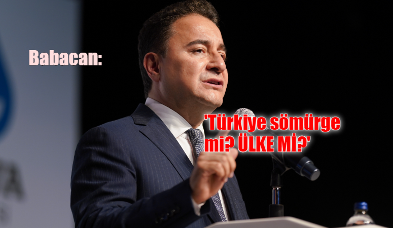 Ali Babacan, DEVA Partisi’nin 1. Olağan İstanbul İl Kongresi’nde konuştu.
