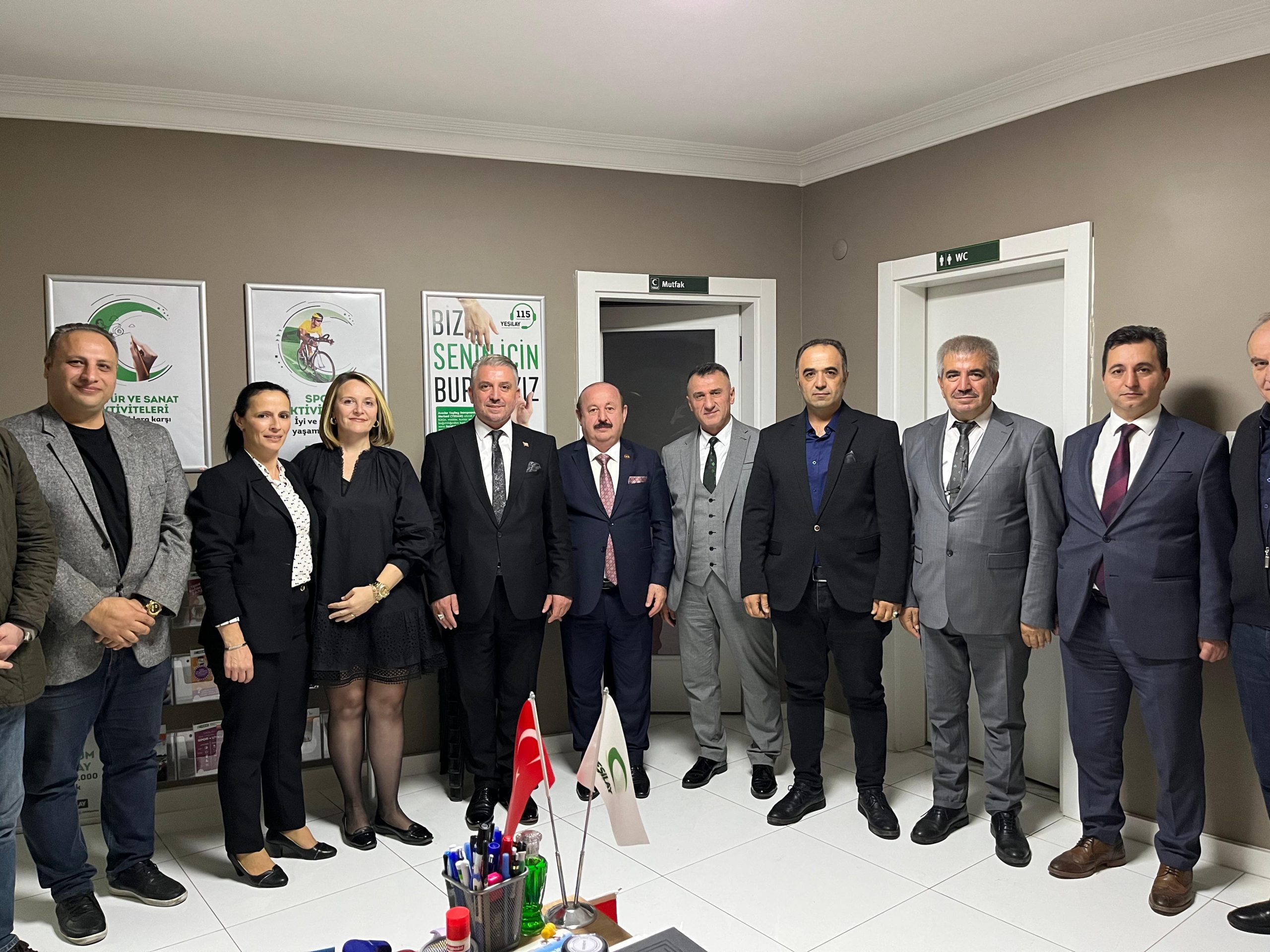 Küçükçekmece Dernekler Federasyonu (KÜDEF) Başkanı Eyüp Sabri Atay, KASDER Küçükçekmece