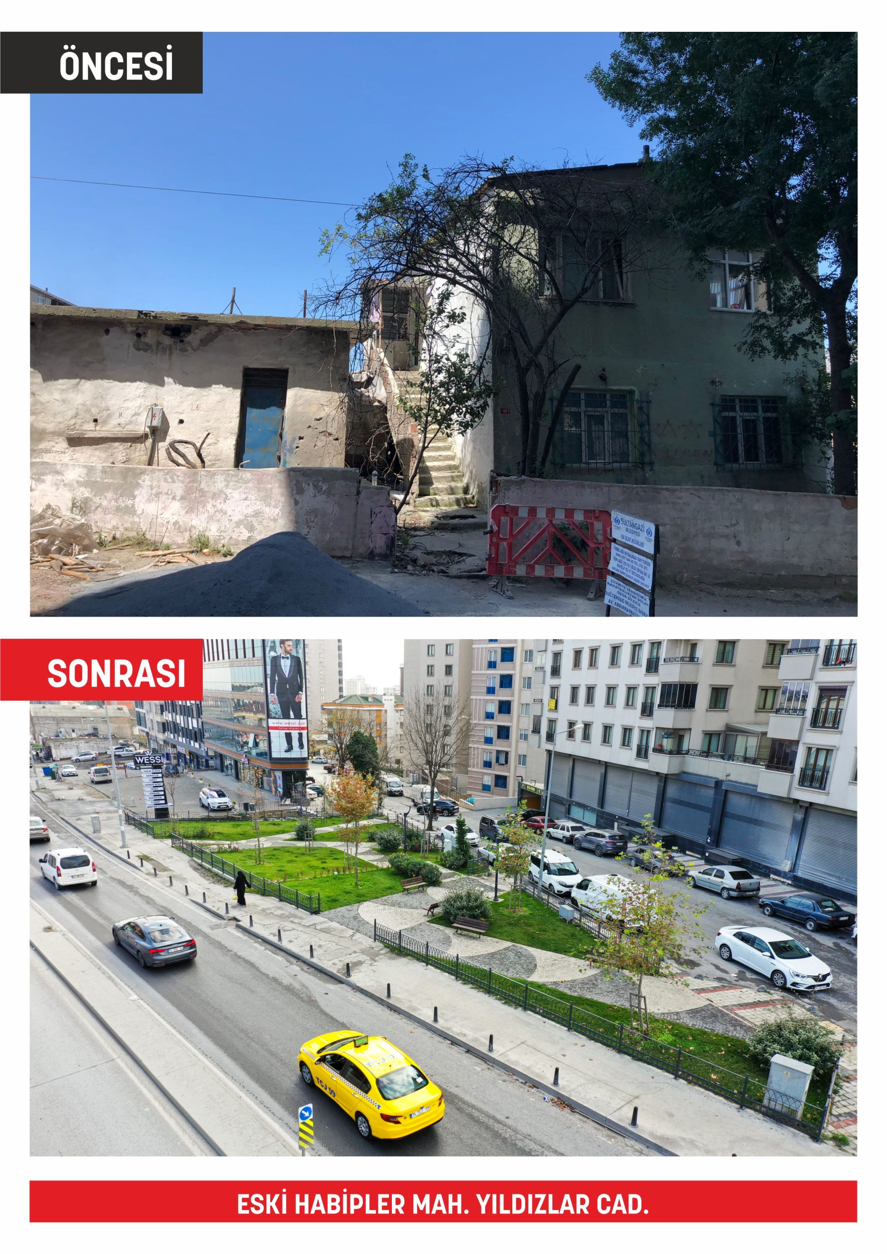 Sultangazi Belediyesi, kentsel dönüşüm çalışmalarını aralıksız sürdürüyor. Sosyal donatı odaklı