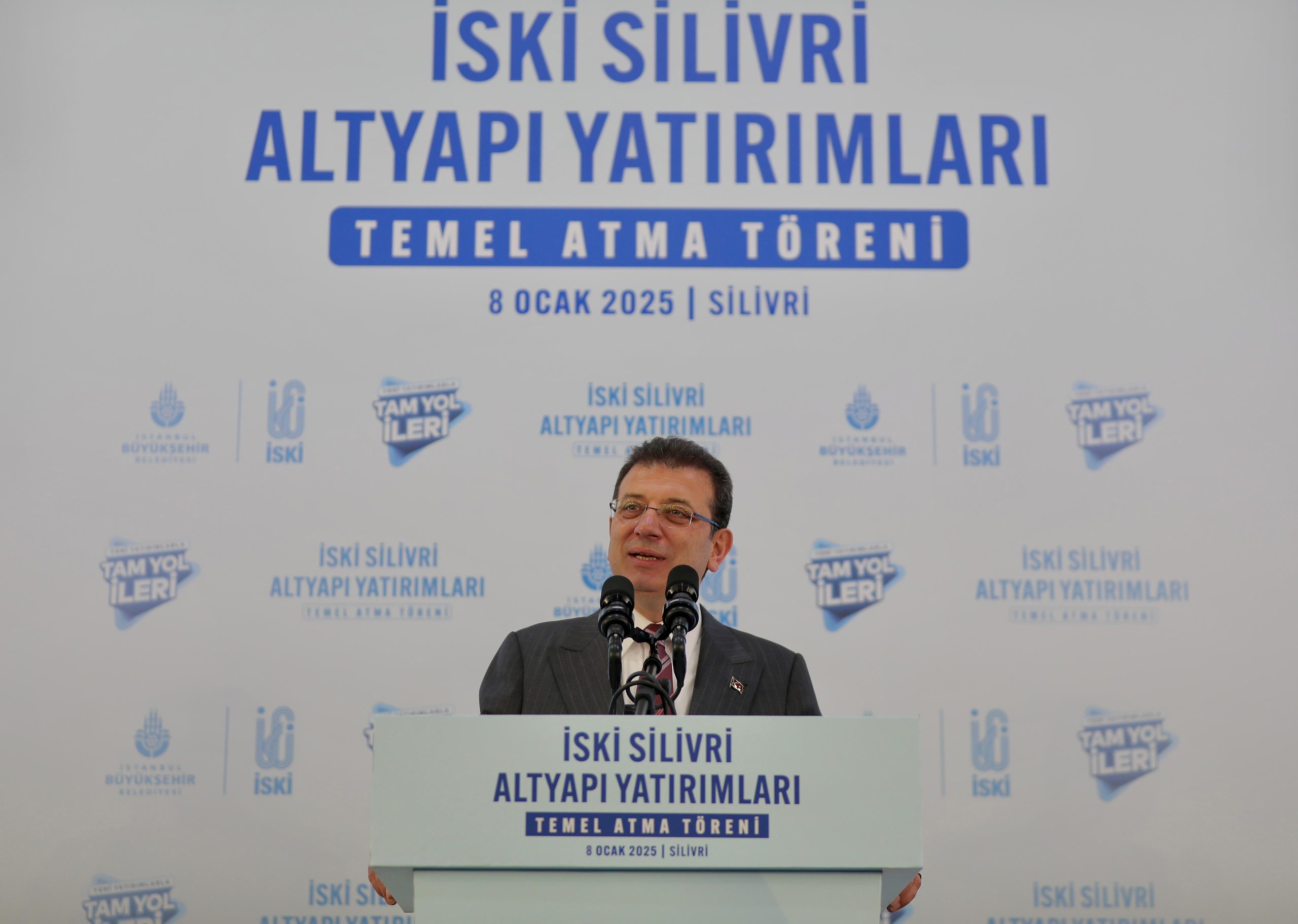TBB ve İBB Başkanı Ekrem İmamoğlu, ‘İSKİ Silivri Altyapı Yatırımları