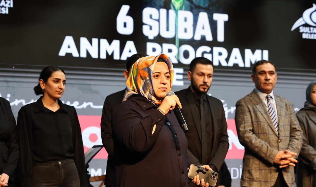 Asrın felaketinin yıl dönümünde Sultangazi Belediyesi tarafından ilçede bir dizi