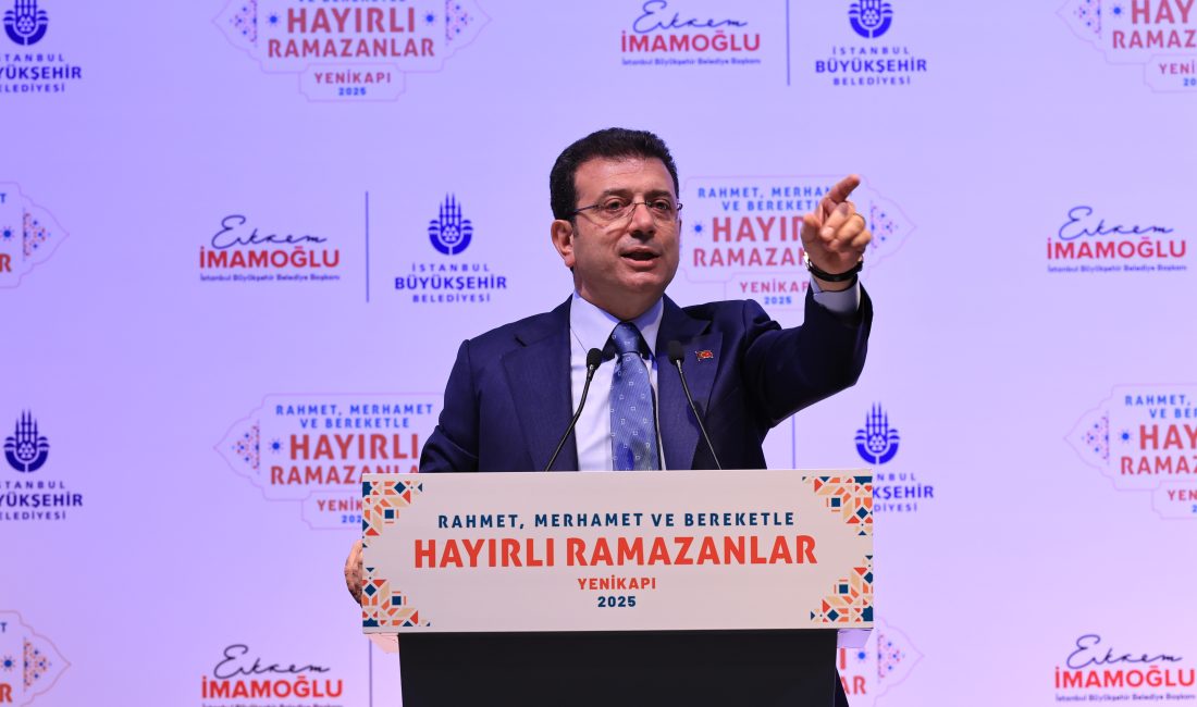 


TBB ve İBB Başkanı Ekrem İmamoğlu, kentte görev yapan 961