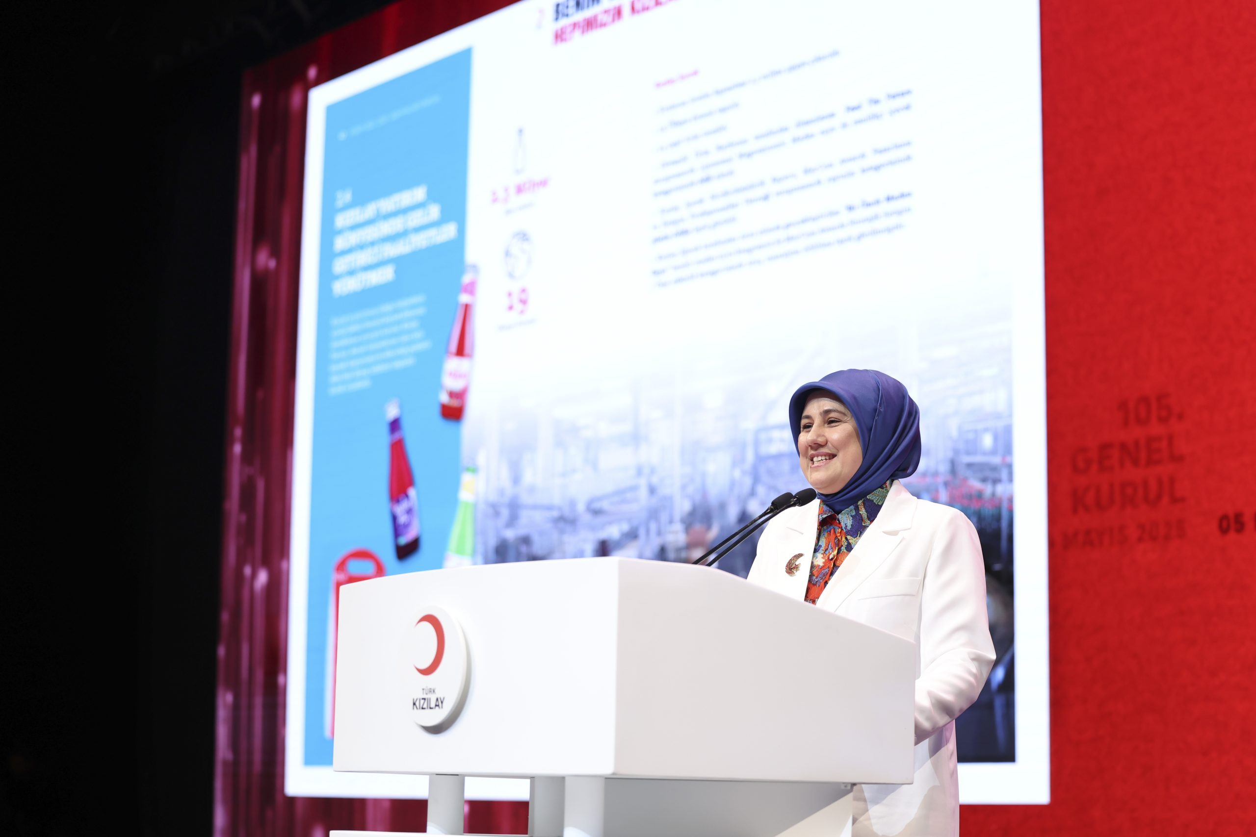 Türk Kızılay’ın 105’inci Genel Kurulu, Cumhurbaşkanı Recep Tayyip Erdoğan ve