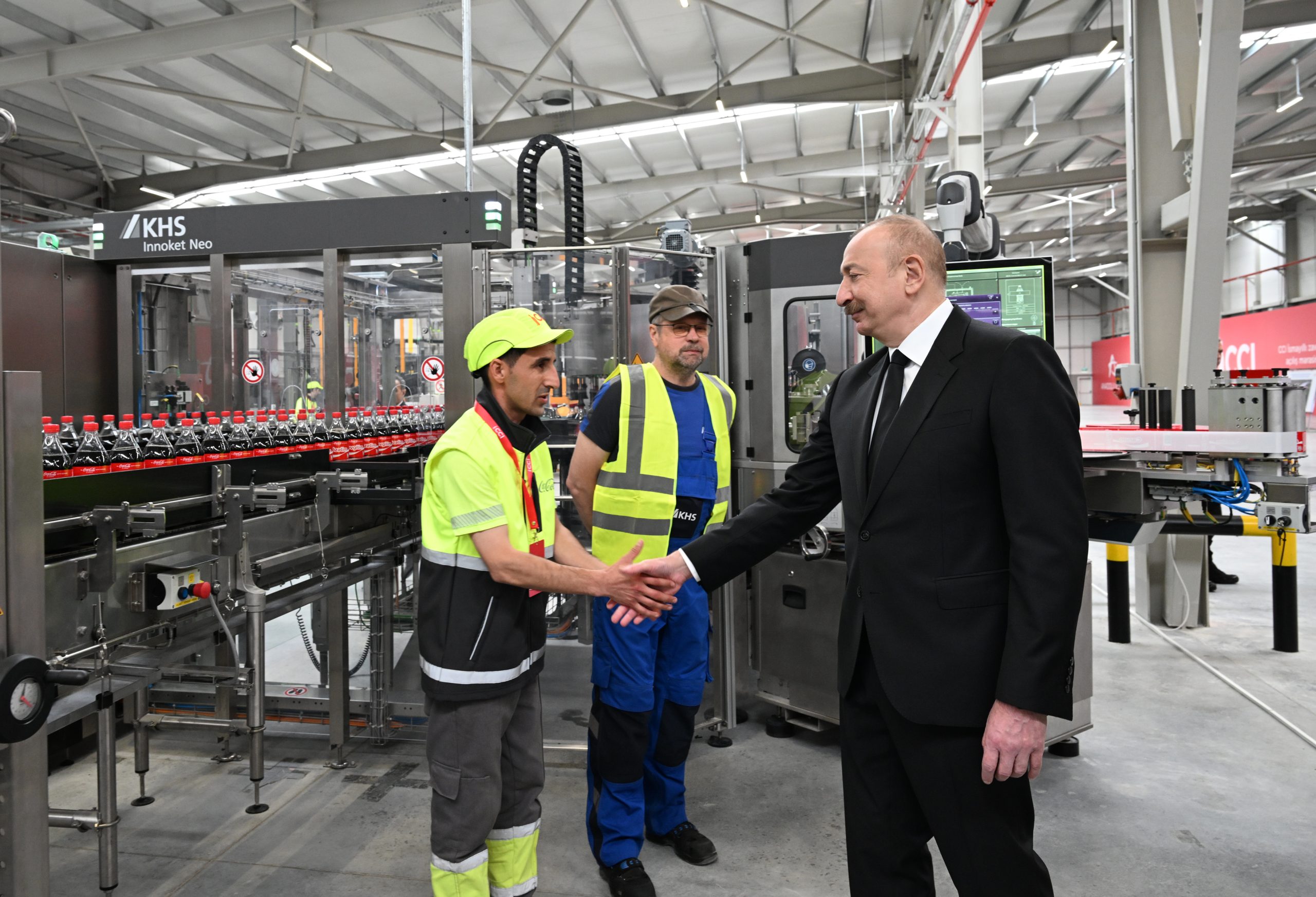 Coca-Cola İçecek’in Azerbaycan’daki İkinci Fabrikası Cumhurbaşkanı İlham Aliyev’in katıldığı törenle