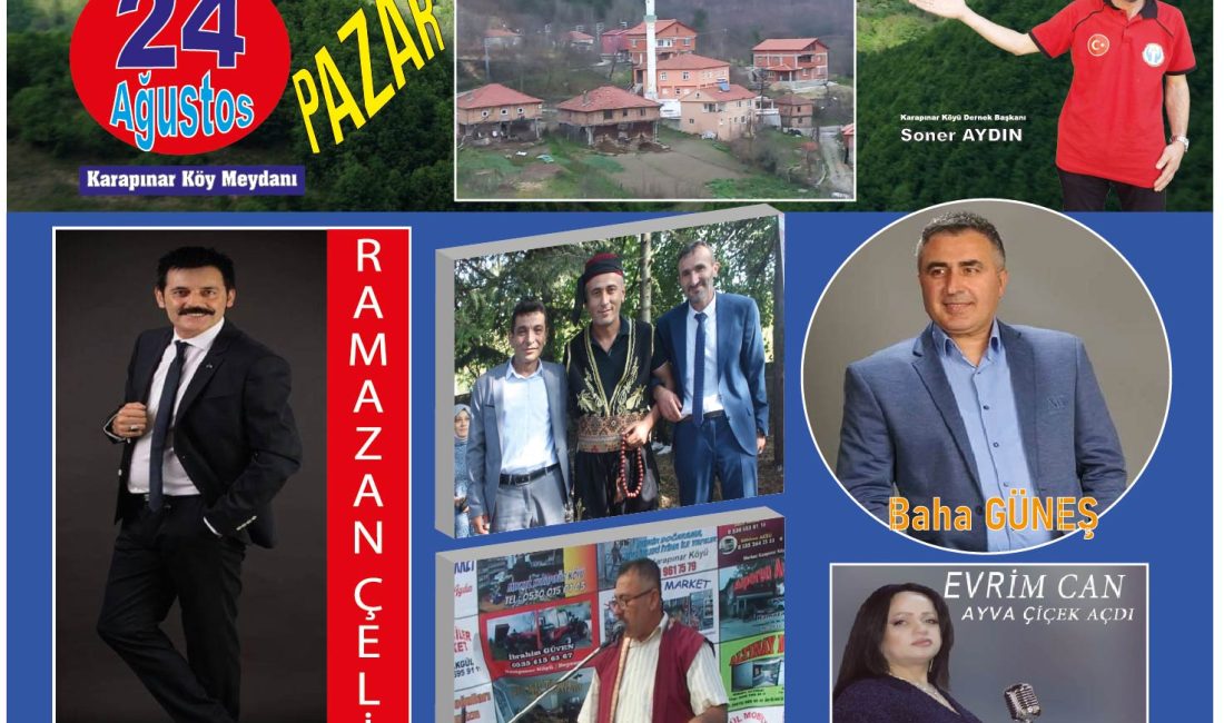 Zonguldak Merkez Karapınar Köyü Dayanışma ve Kalkınma Derneği tarafından organize