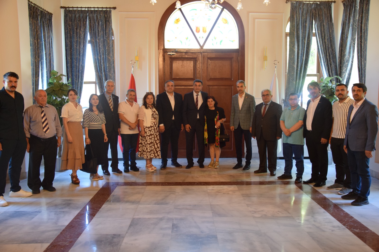 Zonguldak Dernekleri Federasyonu (ZONDEF) Genel Başkanı Ziya ÖNCAN ve beraberindeki