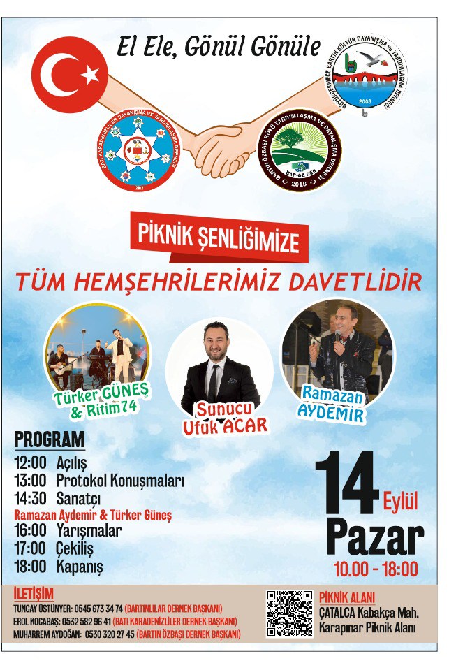 Batı Karadenizliler Derneği, Büyükçekmece Bartınlılar Derneği ve Bartın Özbaşı Köyü