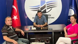 Arnavutköy Dernekler Federasyonu merkezinde gerçekleştirilen ziyarette, Zonguldaklılar Dernek Başkanı Çetin