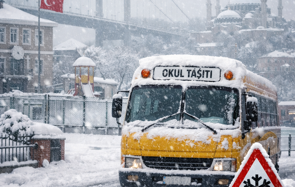 İstanbul’da olumsuz hava koşulları ve buzlanma riski nedeniyle Şile, Beykoz,