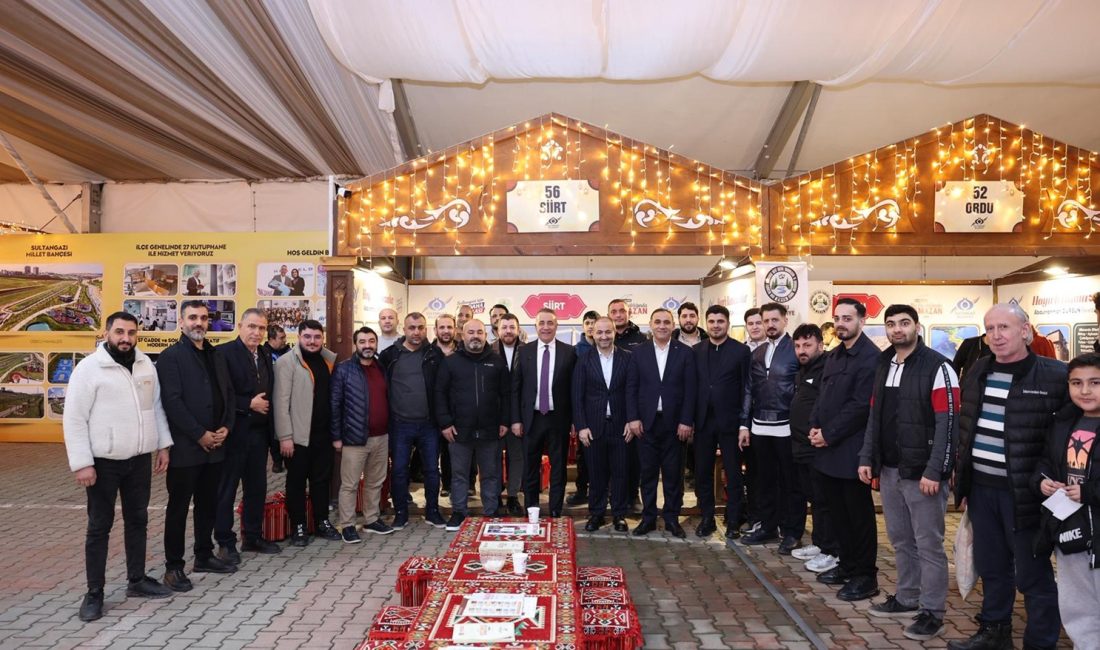 11 ayın Sultanı Ramazan için özel hazırlanan Sultangazi Belediyesi Ramazan