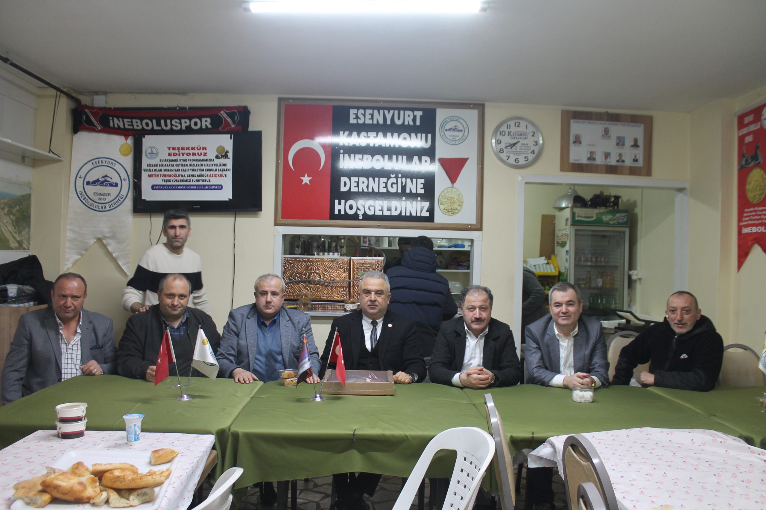 İstanbul Esenyurt’ta faaliyet gösteren Kastamonu İnebolulular Derneği’nin geleneksel iftar programı