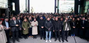 Üsküdar Belediye Başkanı Sinem Dedetaş, Ramazan Bayramı dolayısıyla belediye çalışanlarıyla