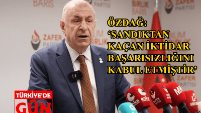 Zafer Partisi Genel Başkanı Ümit Özdağ, 16 Nisan 2026 tarihli