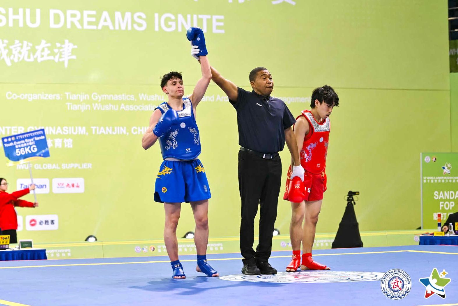 Sultangazili genç sporcu Eymen Yılmaz, Çin’de düzenlenen 10. Dünya Gençler