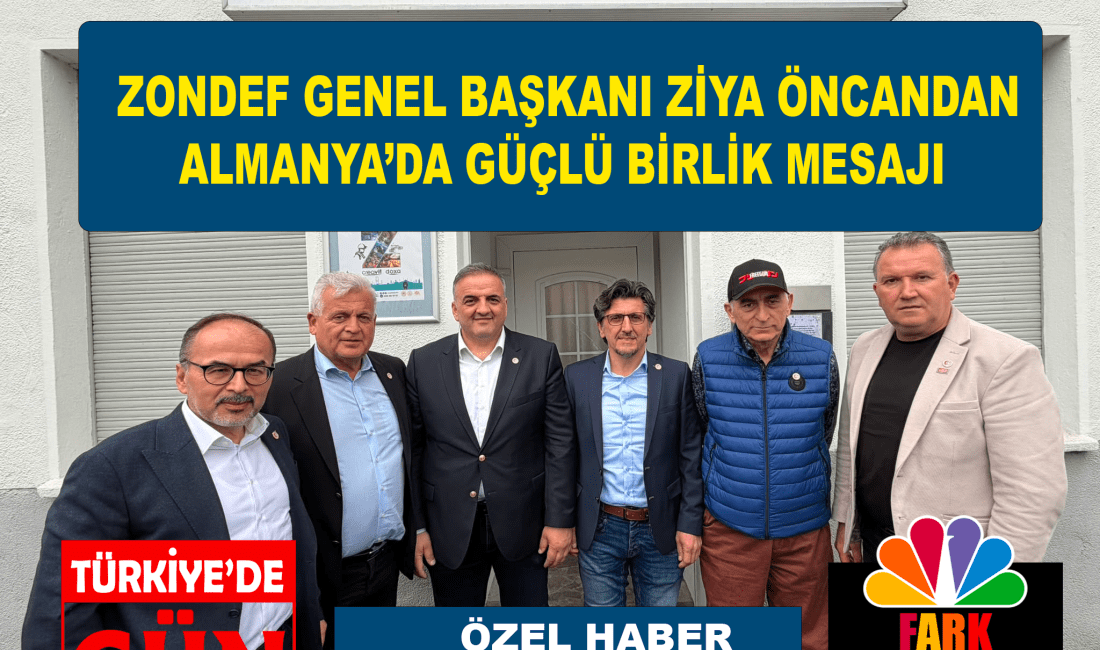 Zonguldak Dernekleri Federasyonu (ZONDEF) Genel Başkanı Ziya ÖNCAN, Almanya ziyaretleri