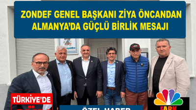Zonguldak Dernekleri Federasyonu (ZONDEF) Genel Başkanı Ziya ÖNCAN, Almanya ziyaretleri