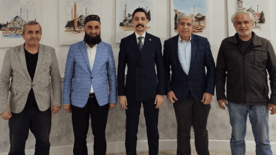 Sabri Çetin ev sahipliğinde gerçekleşen buluşmada, Muhammet Dursun Bulut Türkiye’de