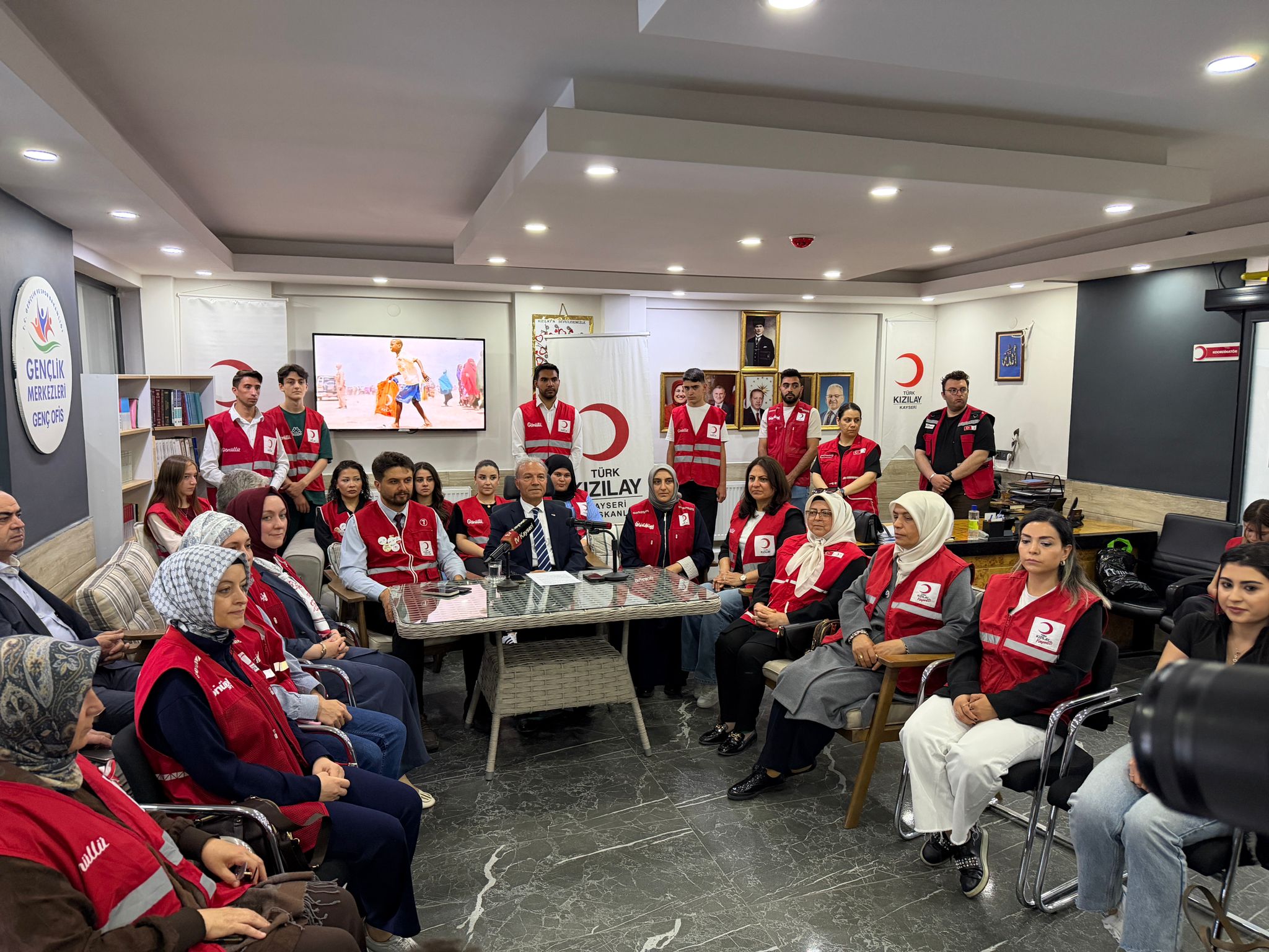 Türk Kızılay Kayseri İl Merkezi Başkanı Cafer Beydilli, Türk Kızılay’a