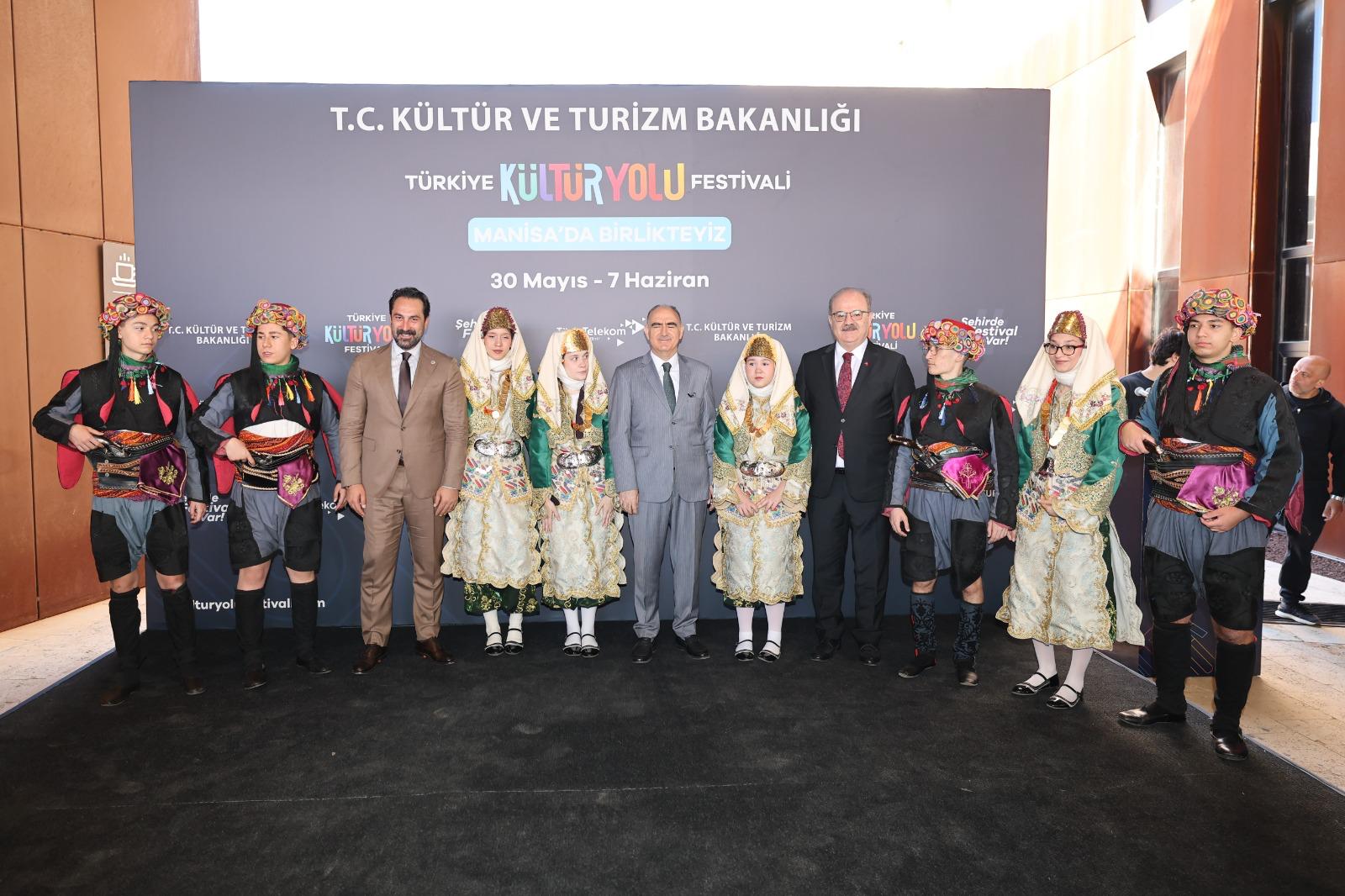 Kültür ve Turizm Bakanlığı tarafından düzenlenen Türkiye Kültür Yolu Festivali,