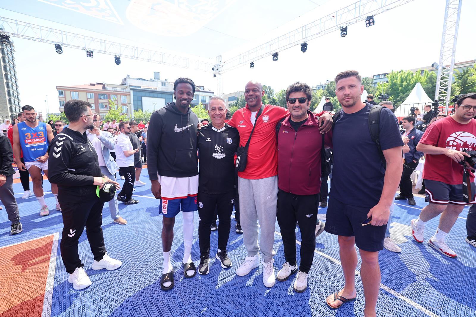 2026 Avrupa Spor Şehri unvanını taşıyan Sultangazi’de düzenlenen “3x3 Uluslararası