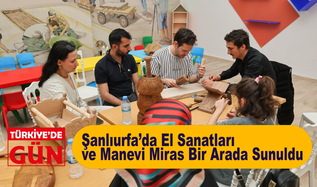 Şanlıurfa Kültür Yolu Festivali kapsamında düzenlenen atölyeler, sergiler ve Mevlevî
