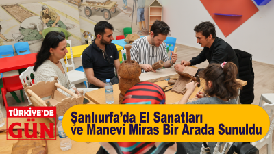 Şanlıurfa Kültür Yolu Festivali kapsamında düzenlenen atölyeler, sergiler ve Mevlevî