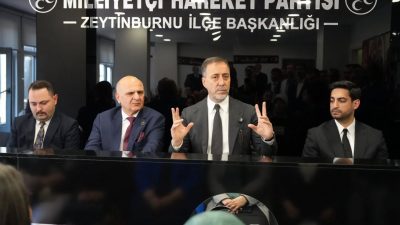 Milliyetçi Hareket Partisi Zeytinburnu İlçe Başkanlığı görevine getirilen Mustafa Sönmezoğlu,