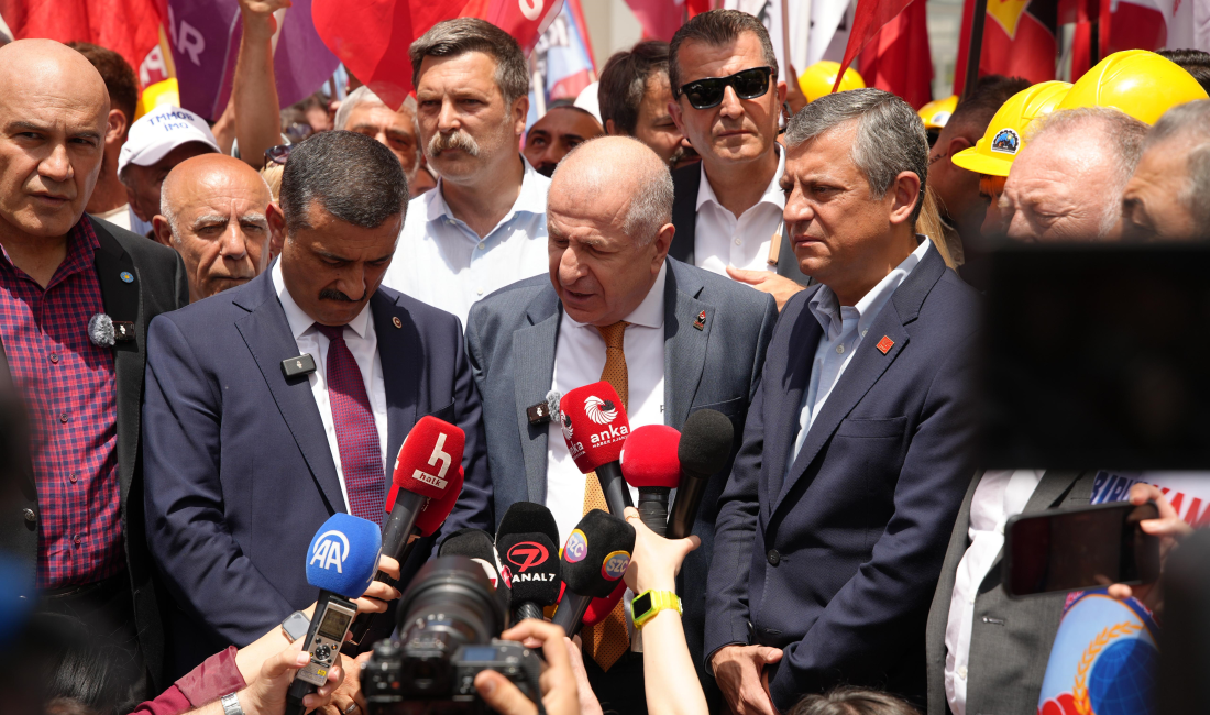 Genel Başkan Ümit Özdağ, Doruk Madencilik işçilerine destek için yaptığı