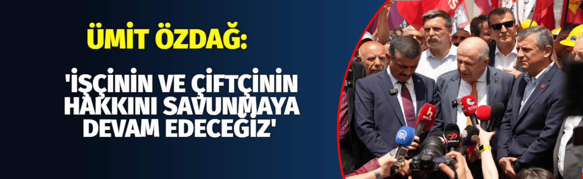 Genel Başkan Ümit Özdağ, Doruk