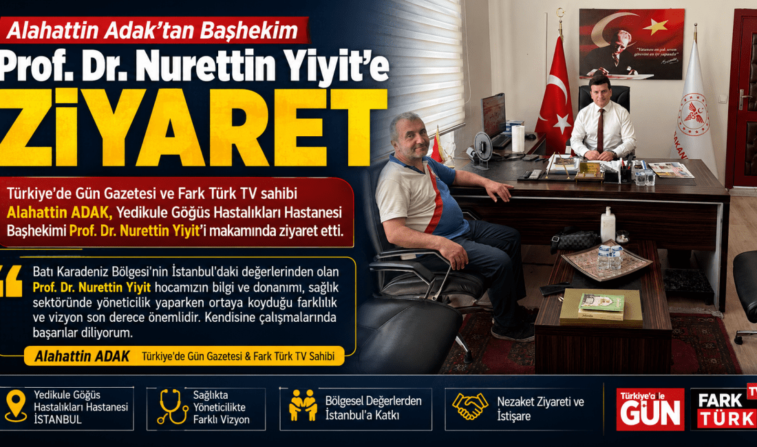 Türkiye'de Gün Gazetesi ve Fark Türk TV İmtiyaz Sahibi Alahattin